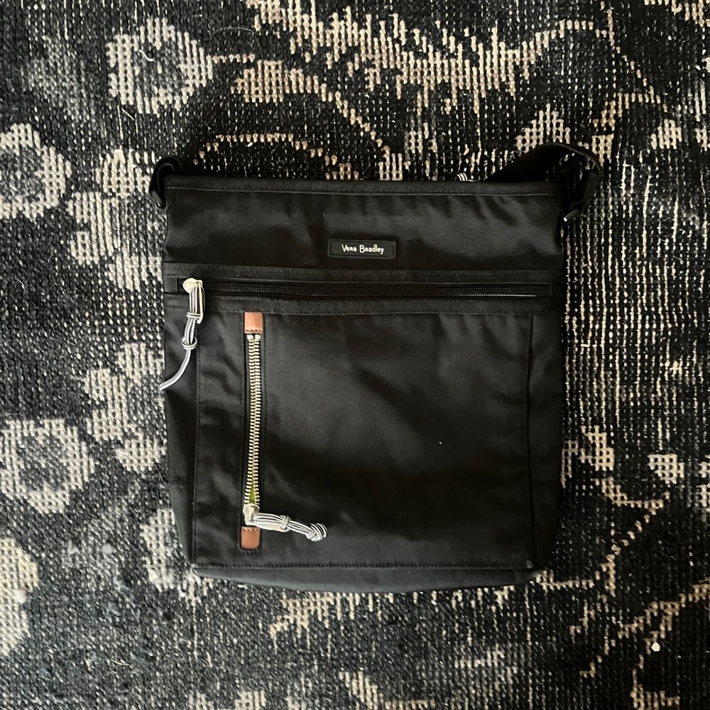 Vera Bradley Lighten Up Travel Crossbody in Black